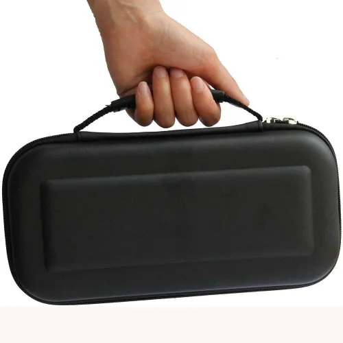 Vista 5 de ANSIPPF Paquete de accesorios Nintendo Switch Lite 9 en 1, funda de transporte, funda protectora de agarre, funda Joy-Contarjeta, protector