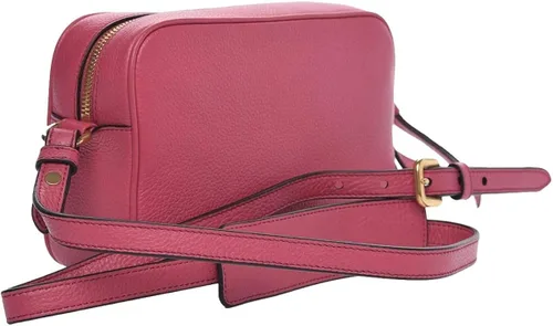 Vista 2 de Prada Vitello Phenix cuero Peonia rosa hombro cámara bolsa 1BH103