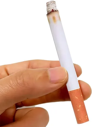 Vista 2 de Accesorio de disfraz de cigarrillos falsos – 3.25 pulgadas, 6 unidades – duradero y realista – ideal para fiestas temáticas y actuaciones teatrales