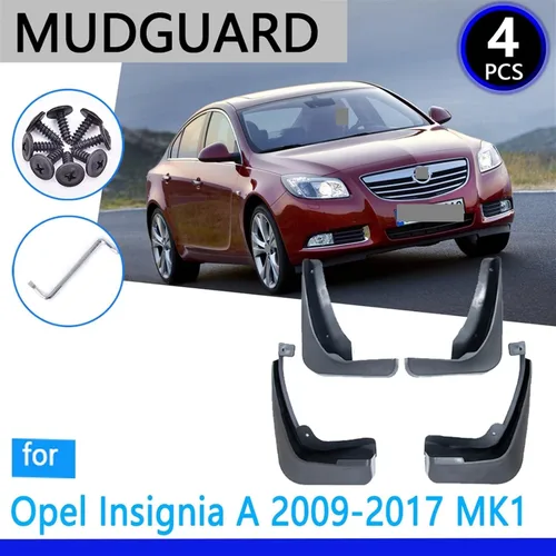 Vista 2 de Accesorios para guardabarros de coche, guardabarros para opels Insignia A 2009 ~ 2017 MK1 2012 2013 2014 2015 2016 Accesorios de coche Guardabarros