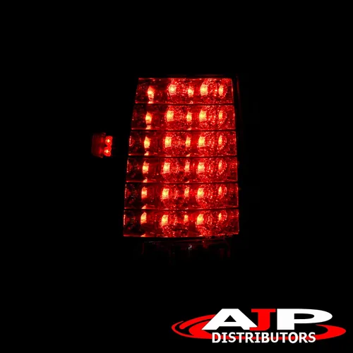 Vista 9 de Reemplazo de luces traseras LED traseras luces izquierda derecha conductor pasajero conjunto par para Ford Explorer (negro)