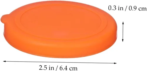 Vista 2 de Fundas de almacenamiento de alimentos, tapas redondas de silicona, aptas para microondas, repuesto para tapas de tazones y tarros