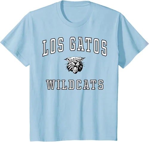 Vista 11 de Camiseta de Los Gatos de la escuela secundaria de Wildcats C1
