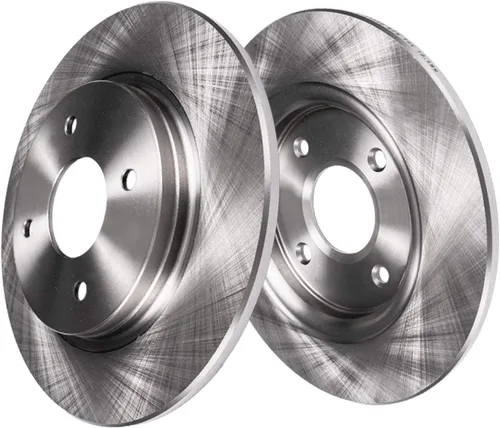 Vista 59 de Detroit Axle - Rotores de freno delantero para 04-13 Mazda 3 Rotores de frenos de disco 06-15 Mazda 5 Reemplazo: Rotor regular delantero de 11.81