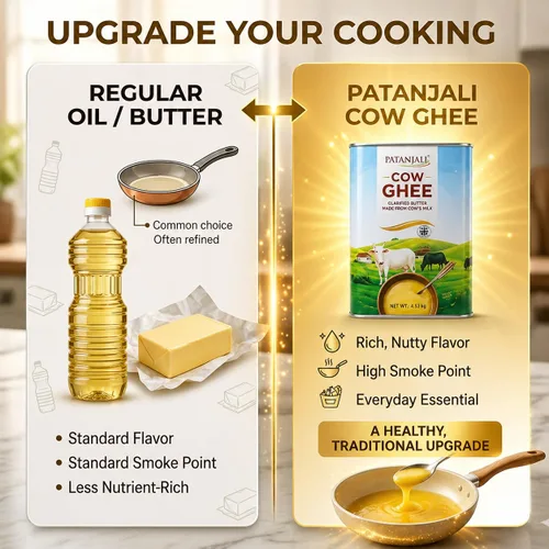 Vista 7 de Patanjali Ghee de vaca 4.53 kg / 9.98 lb
