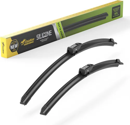 Vista 38 de Raidbee® Limpiaparabrisas de repuesto de 13 + 13 pulgadas para Jeep Wrangler 1999-2006 para todas las estaciones, calidad de equipo original