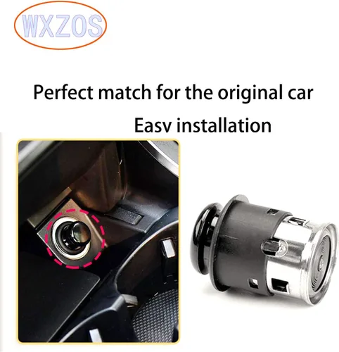 Vista 2 de WXZOS - Enchufe de repuesto para encendedor de cigarrillos de automóvil, 12 V, para Mercedes Benz C E S CL R SLK ML GL GL S SL E CLS C GLK