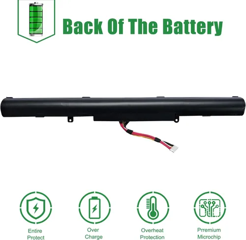 Vista 6 de A41N1501 - Batería de repuesto para portátil Asus Rog G752VW GL752 GL752JW GL752V GL752VLM GL752VW GL752VW-DH74 GL752VWM N552 N552V N552VW N552VX
