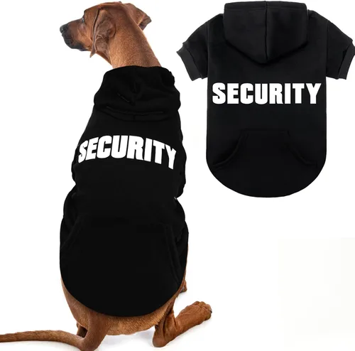Vista 9 de EXPAWLORER Sudadera con capucha para perro, suave y cálida con agujero para correa, disfraz de Halloween para perros de invierno y otoño, ropa