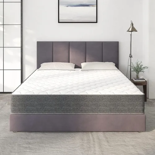 Vista 8 de NapQueen Tamaño Completo, Colchón Híbrido New Victoria de 10 Pulgadas con Gel Refrigerante Infundido, Resortes de Bolsillo y Espuma Viscoelástica