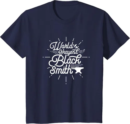 Vista 50 de Blacksmith Blacksmithing Forge Metalsmith Forging T-Shirt Asphalt Grey