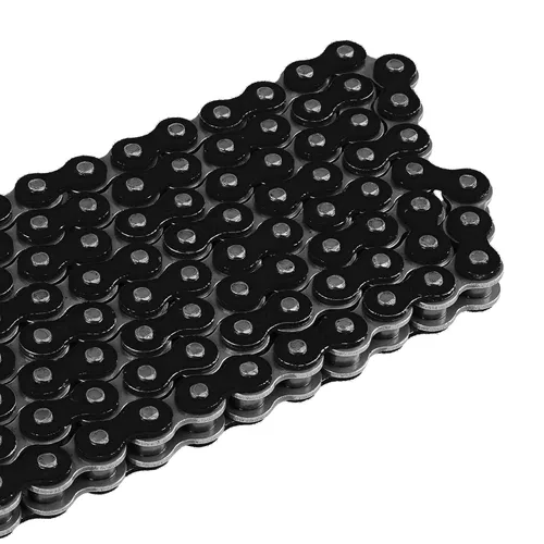 Vista 7 de Caltric Cadena de transmisión negra compatible con Kawasaki Ninja 650 650R Ex650 2006-2018