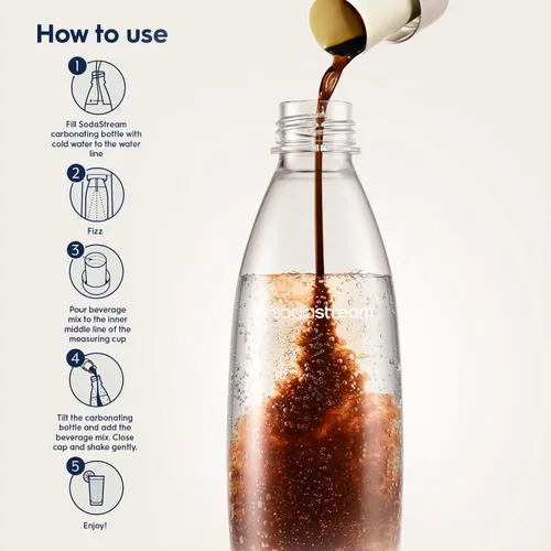 Vista 4 de SodaStream Mug Root Beer - Mezcla para bebida (440ml, paquete de 4)
