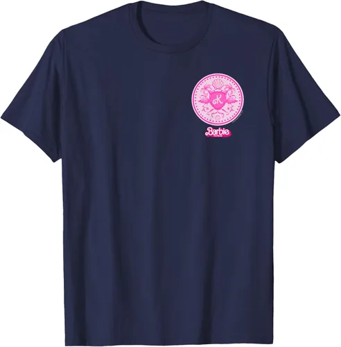 Vista 28 de Barbie The Movie - Camiseta con insignia de Ken Flamingo, Negro