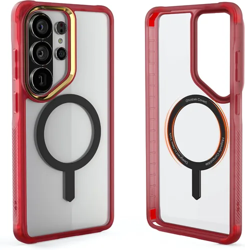 Vista 38 de Ghostek COVERT - Funda rosa para Galaxy Z Flip 4 para mujeres y niñas, protección completa de bisagra y parte trasera transparente, duradera