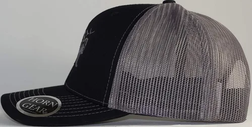 Vista 3 de HORN GEAR Sombrero de oso para hombre, NegroCarbón