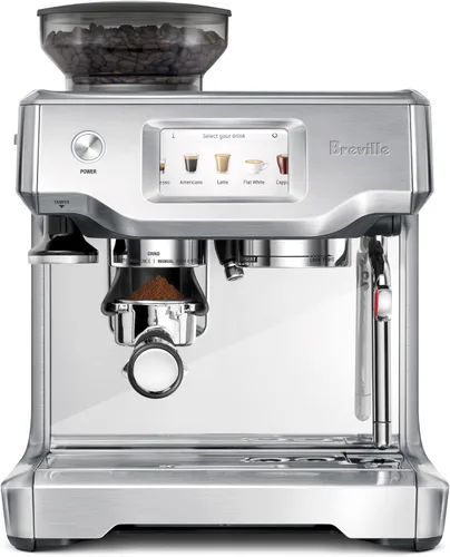 Vista 10 de Breville BES880BTR Barista Touch - Máquina de café expreso, trufa negra