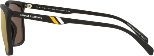 Vista 4 de AX ARMANI EXCHANGE Gafas de sol rectangulares Ax4117su de ajuste universal para hombre