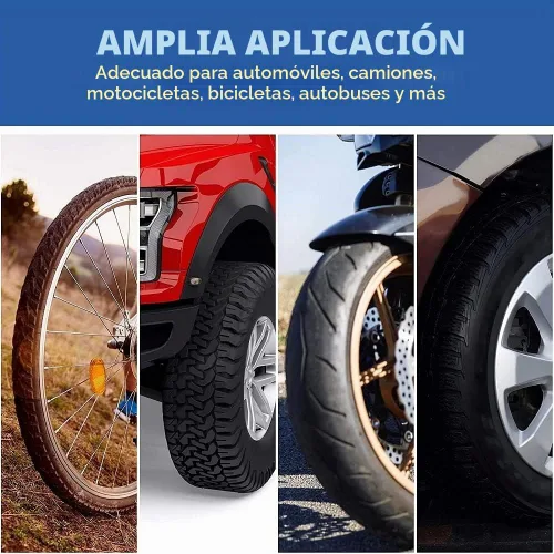 Vista 6 de Kit de 34 piezas de herramientas de reparación de neumáticos, kit de rodillo de parche de neumáticos, rueda de pulido de acero tungsteno