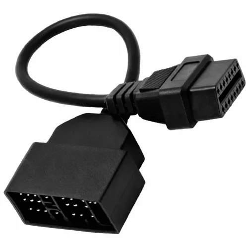 Vista 15 de cable de escaneo de diagnóstico OBD2 de 16 pines a 38 pines compatible con camiones Iveco