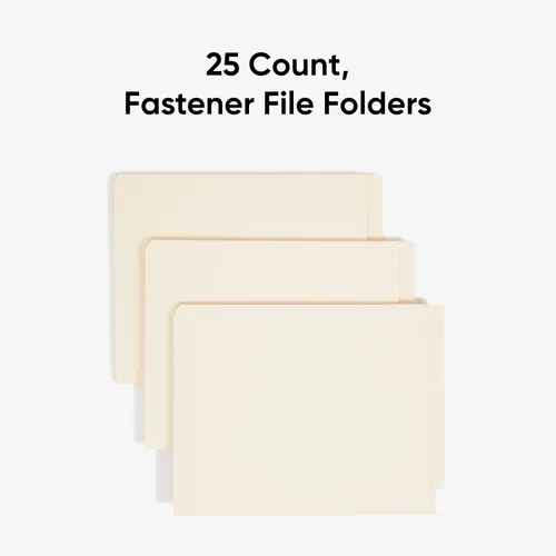 Vista 8 de Smead Carpeta de archivos con cierre de pestaña final, Shelf-Master con pestaña de corte recto reforzada, 50
