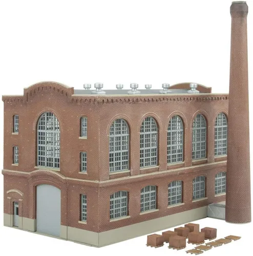 Vista 7 de Walthers Cornerstone Pequeño Centro de Negocios 933-4132 HO Escala Modelo Ferrocarril - Kit de Estructura