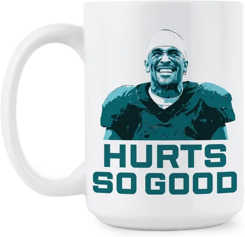 Vista 4 de Jalen Hurts Mug Hurts So Good - Tazas de café