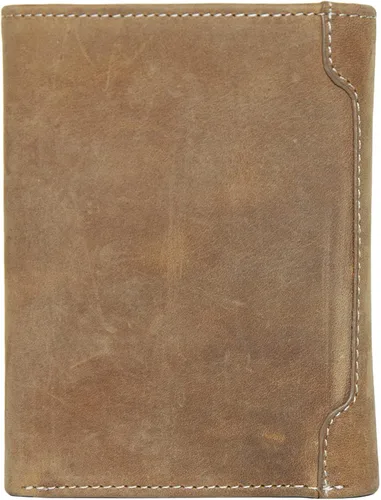 Vista 2 de WOLVERINE Mens Rugged Front Pocket Leather Wallet