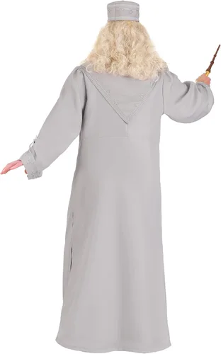 Vista 4 de Jerry Leigh Disfraz de Harry Potter Dumbledore para adultos de lujo