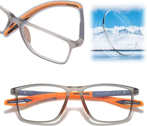 Vista 6 de Gafas de lectura, gafas presbípicas ultraligeras antiluz azul para hombre