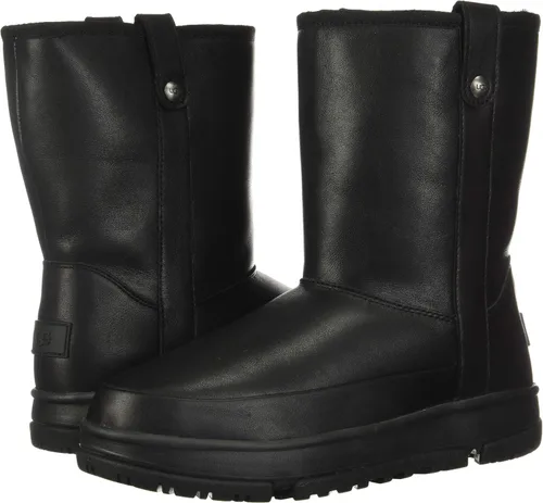 Vista 7 de UGG Botas de nieve cortas clásicas para mujer, Blanco, nieve