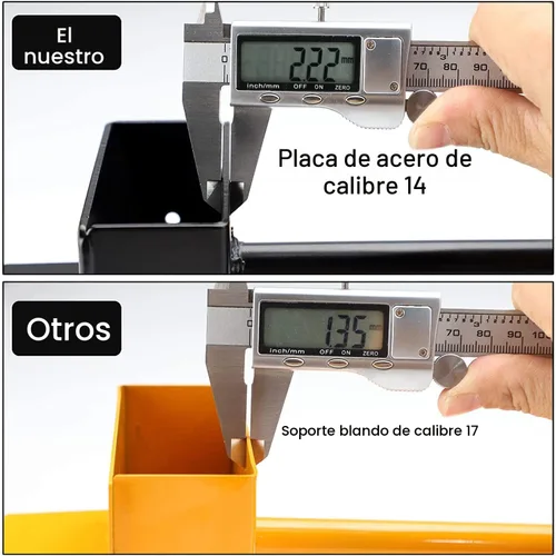Vista 3 de MOFEEZ Kit de soporte de almacenamiento de troncos de leña al aire libre, soporte de almacenamiento de madera para chimenea, ajustable a cualquier