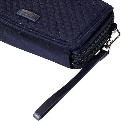 Vista 4 de Vera Bradley Microfiber All in One Crossbody Purse with RFID Protection