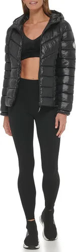 Vista 4 de DKNY Women's Sport Lightweight Packable Puffer Jacket