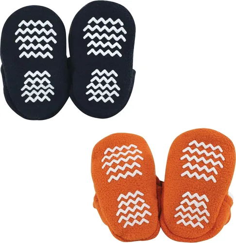Vista 5 de Hudson Baby Baby-Girl's Animal Fleece Booties 2-Pack Socks