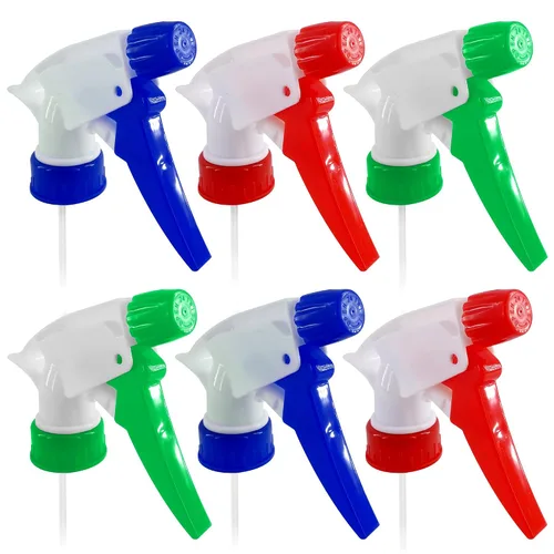 Vista 16 de Paquete de 4 boquillas de pulverización para botellas, tubo de ajuste para 4 Pcs Negro