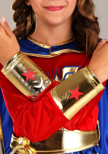 Vista 6 de Wonder Woman - Disfraz de manga larga para niñas