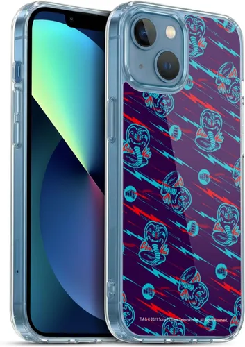 Vista 143 de Head Case Designs Funda de gel suave con licencia oficial de Cobra Kai Eagle Fang Logo Key Art compatible con Apple iPhone 7 Plus/iPhone 8 Plus