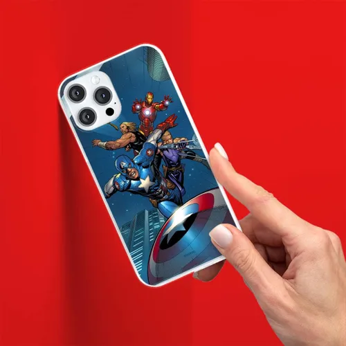 Vista 7 de ERT GROUP Funda de teléfono móvil para iPhone 13 PRO Original y con licencia oficial Marvel Avengers 008 adaptada de manera óptima a