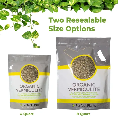 Vista 5 de Vermiculita orgánica de Perfect Plants (4 cuartos de galón)