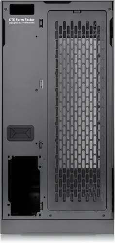 Vista 6 de CTE E600 MX Negro Mid Tower E-ATX Funda con diseño de eficiencia térmica centralizada; malla intercambiable y panel frontal TG; soporte de montaje