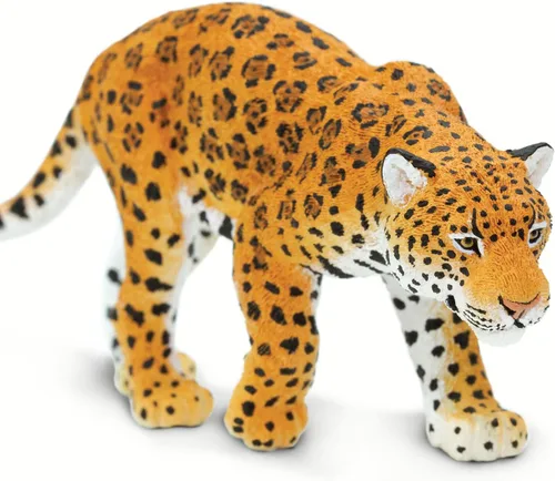 Vista 6 de Safari Ltd. Figura de Jaguar – Figura de modelo de juguete realista pintada a mano – Juguete divertido y educativo para niños, niñas y niños a
