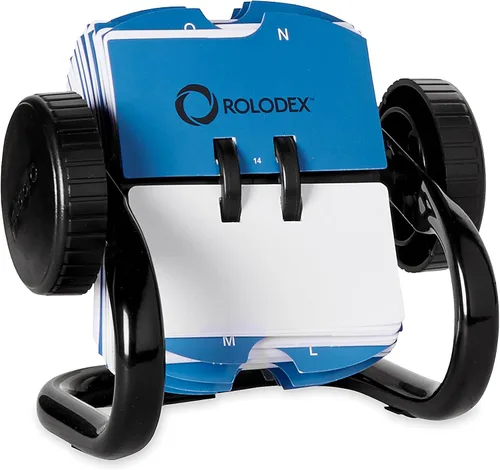 Vista 2 de Rolodex Archivo de la tarjeta giratoria de 500 cartas Tarjetero