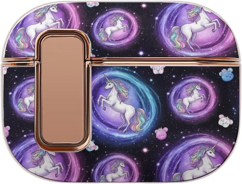 Vista 8 de Funda protectora de plástico suave compatible con Airpods Pro 2, funda de carga inalámbrica, ganado floral, vaca, accesorios para mujer