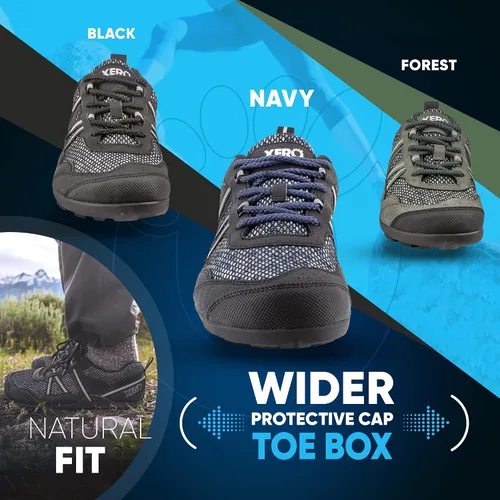 Vista 7 de Xero Shoes TerraFlex - Tenis ligeros para correr y senderismo para hombre Zero Drop