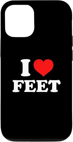 Vista 25 de Funda para iPhone 13 I Love Feet