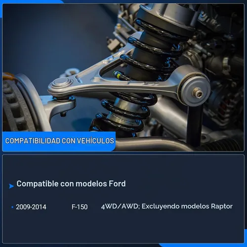 Vista 2 de Autoround Kit de brazo de control superior delantero para Ford F-150 4WD