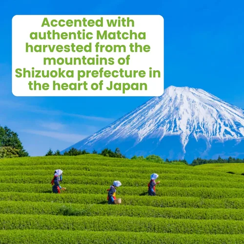 Vista 5 de Latte de colágeno Matcha prémium Fabricado en Japón con colágeno marino hidrolizado especial y auténtico matcha japonés Sin edulcorantes