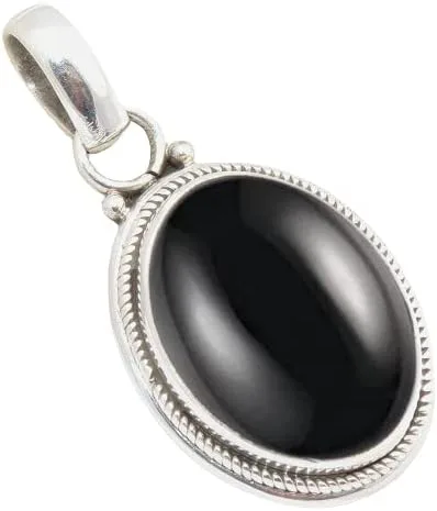 Vista 8 de Colgante de plata de ley 925 Joyería de plata hecha a mano para mujer, colgante de piedras preciosas naturales, regalo perfecto para ella