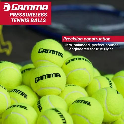 Vista 3 de Gamma Box-O-Balls 18 - Caja de 18 pelotas de tenis sin presión